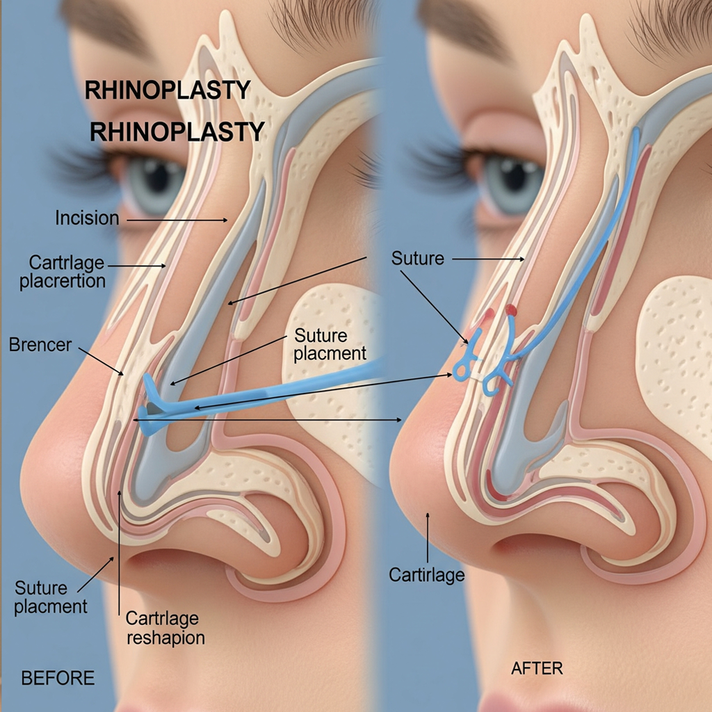 rhinoplasty surgery before after